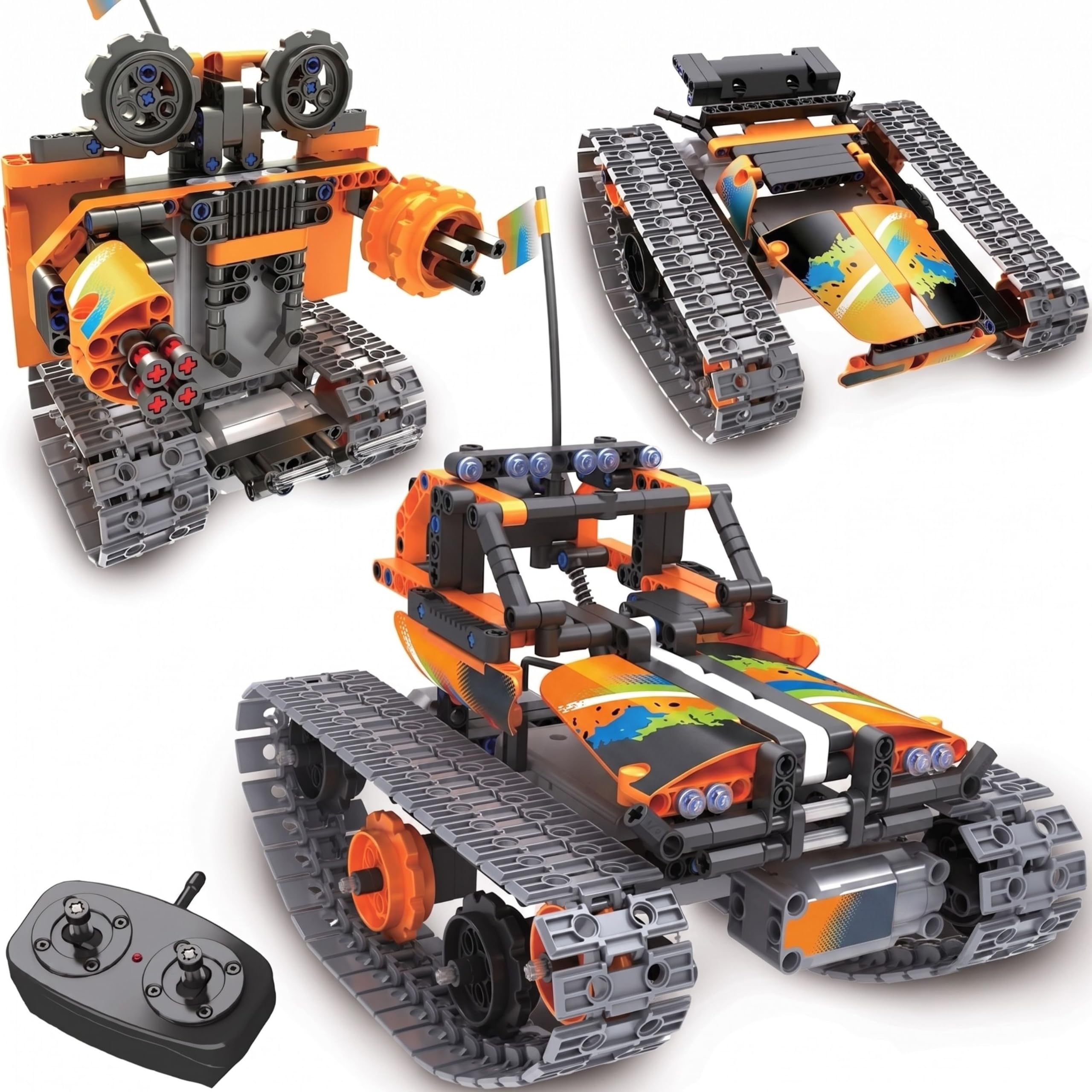 Kididdo 3-in-1 Robot Car
