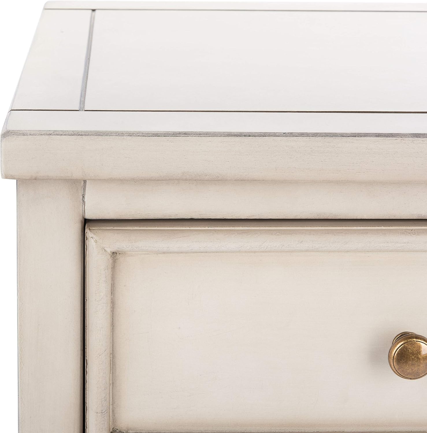 Safavieh American Homes Collection Toby Off-White Birch End Table