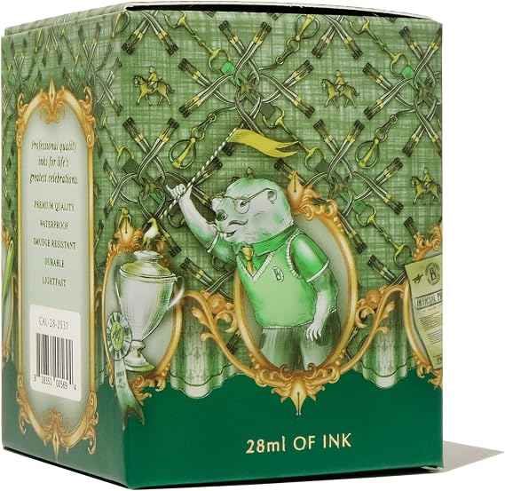 Ferris Wheel Press, Calligraphy Ink, Galloping Green, Deep Racing Green, 28ml