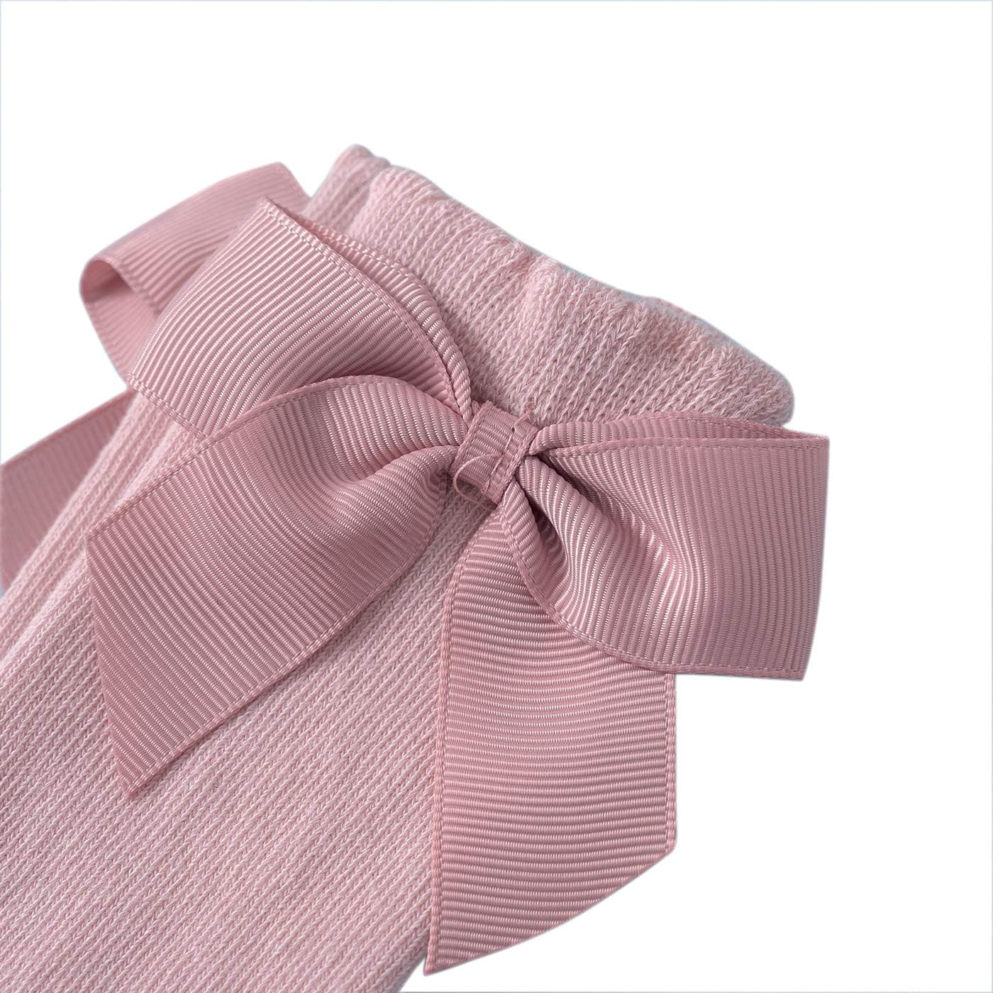 American Trends Baby Knee High Socks - Girls & Boys Newborn to Toddlers - Ruffled Tube Socks - Image 4