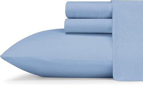 Eddie Bauer - Sábanas individuales, juego de ropa de cama transpirable, decoración ligera del hogar para personas que duermen con calor (tejido de disponible en Yaxa Peru