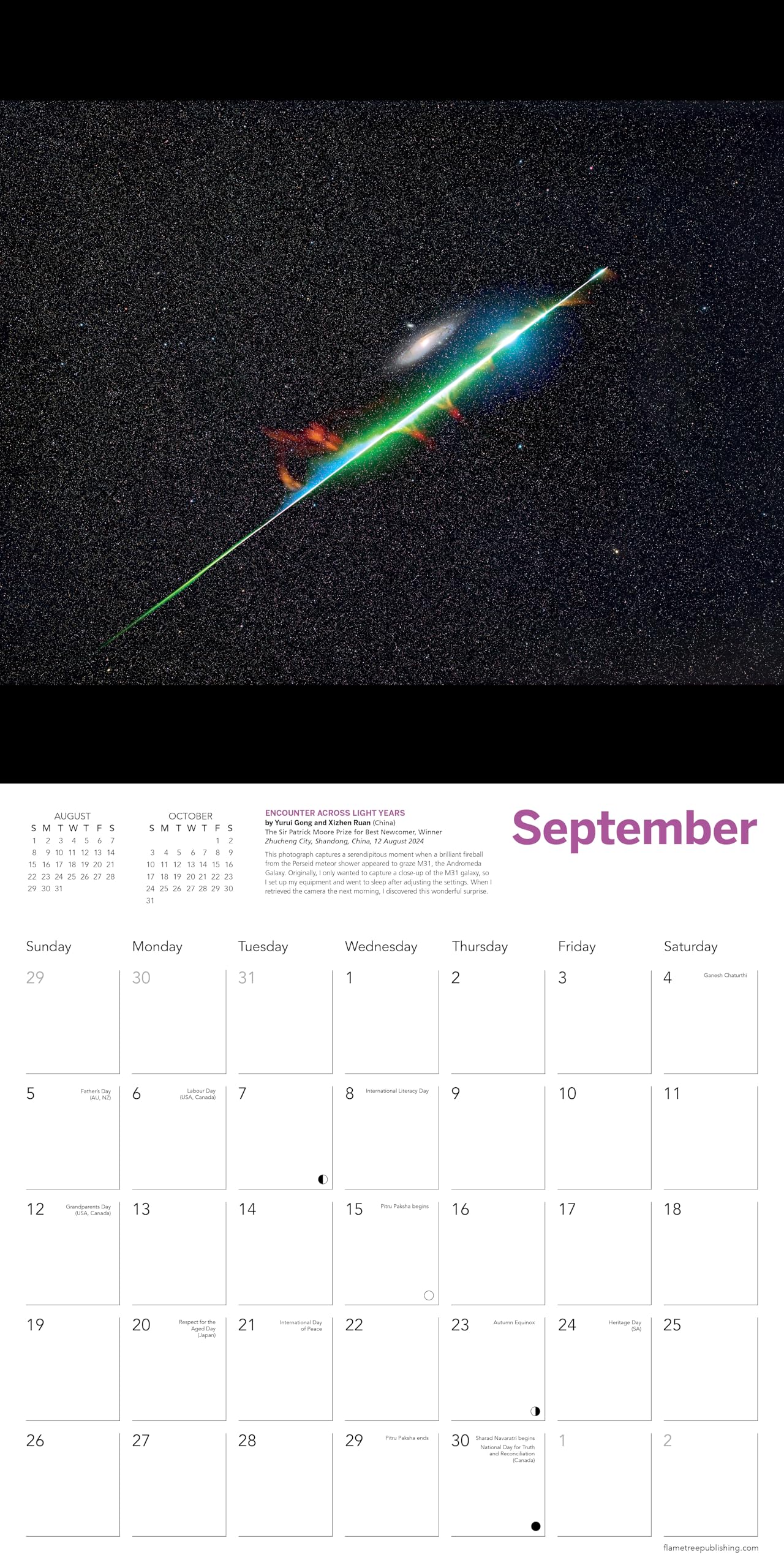 Astronomy Photographer of the Year - Astronomie Fotograf des Jahres 2027 - Original Flame Tree Publishing-Kalender [Kalender]: Original Flame Tree Publishing-Kalender [Kalender]