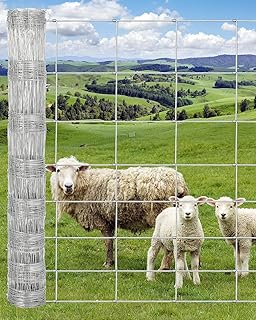 10 Goat Fence Ideas for Safe and Functional Backyards 19 Cattle Farm Fence 4x164 ft, Thickened 12 Gauge Galvanized Wire Fencing, ...