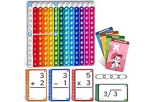 Pop It Math Game: Flash Cards Made Fun For Kids Ages 4-8