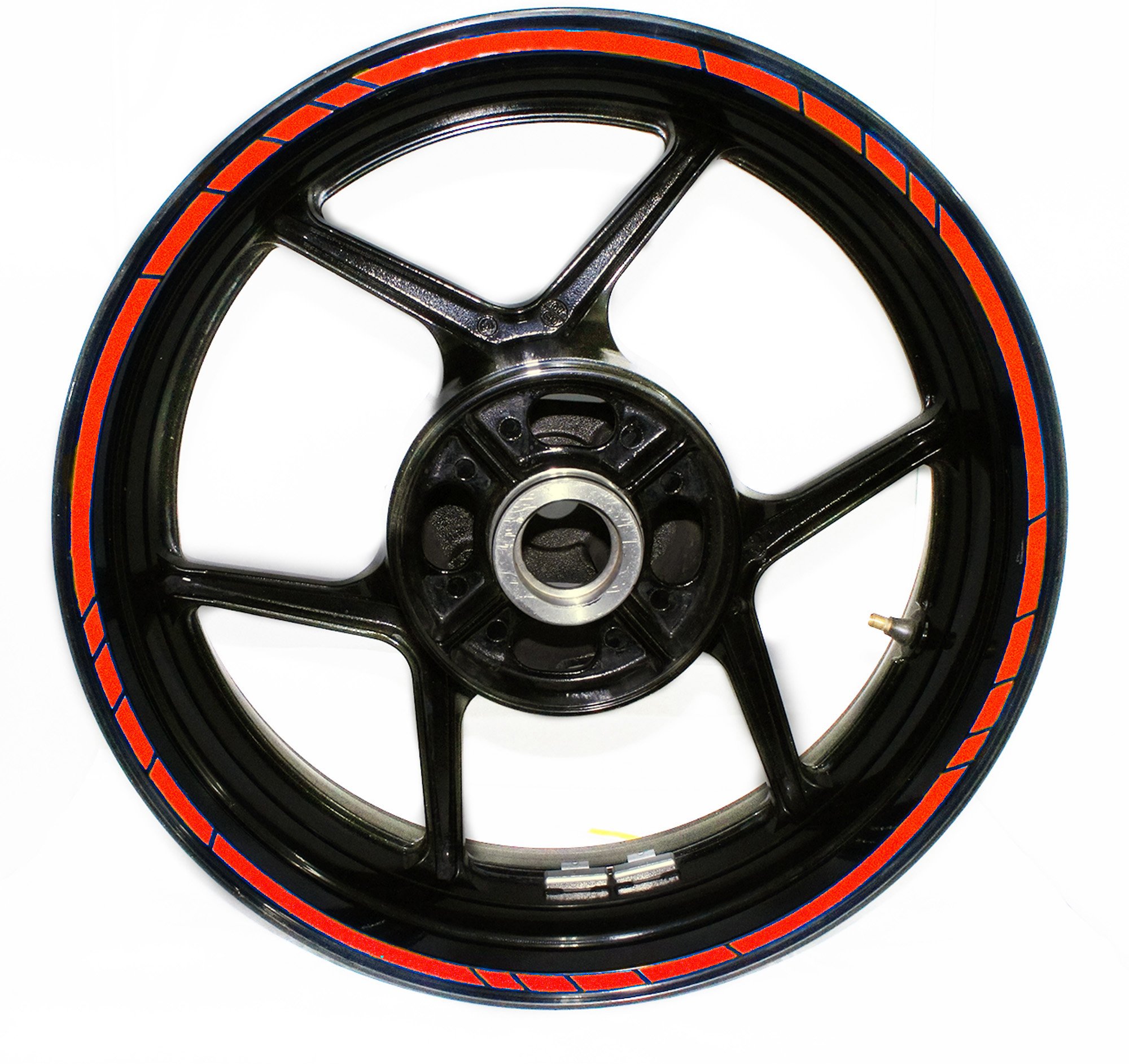 Amazon.com: Stickman Vinyls Reflective Red Speed Outer Rim Liner