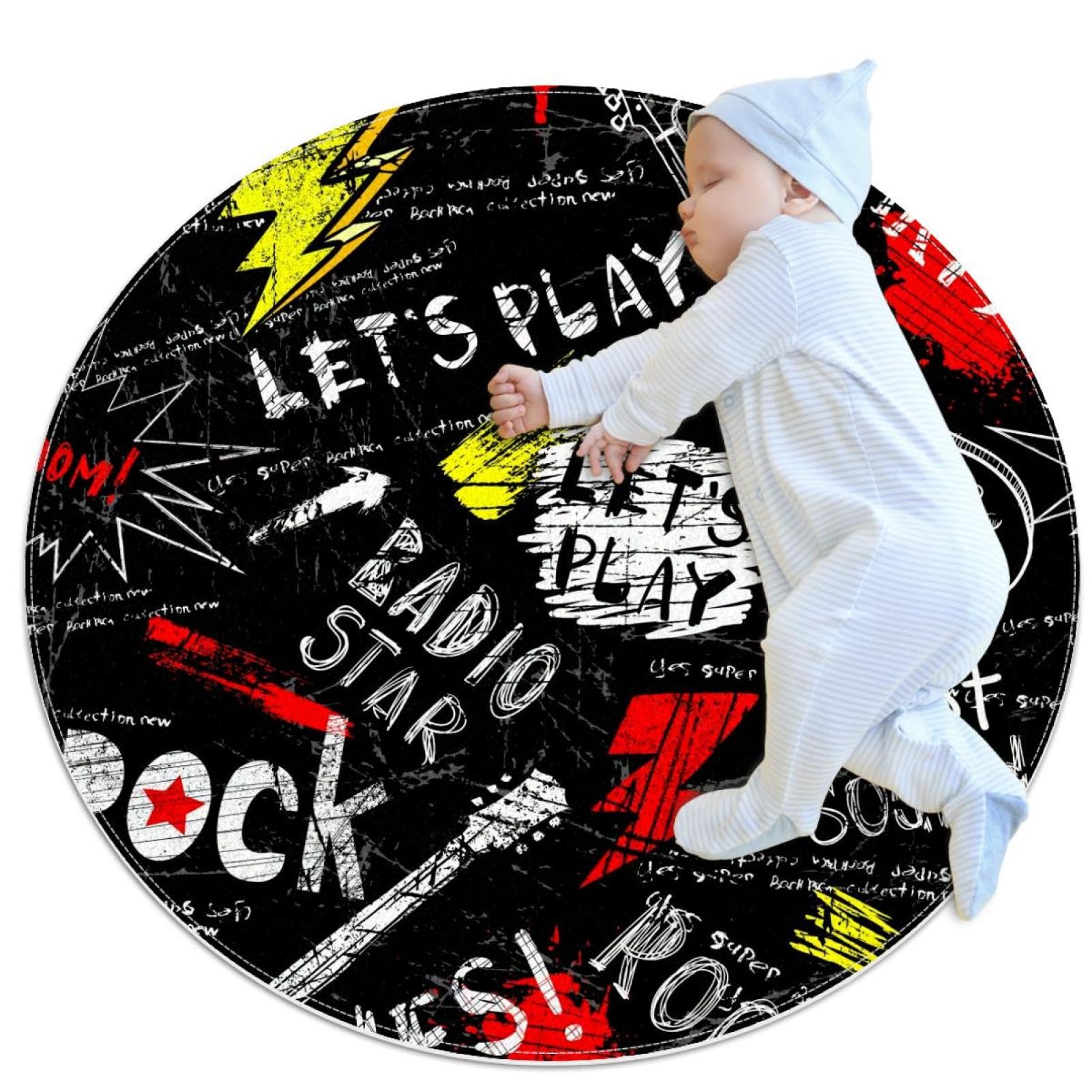 Tapis de salle de bain anti-glisse guitare rock pour sécuriser le sol