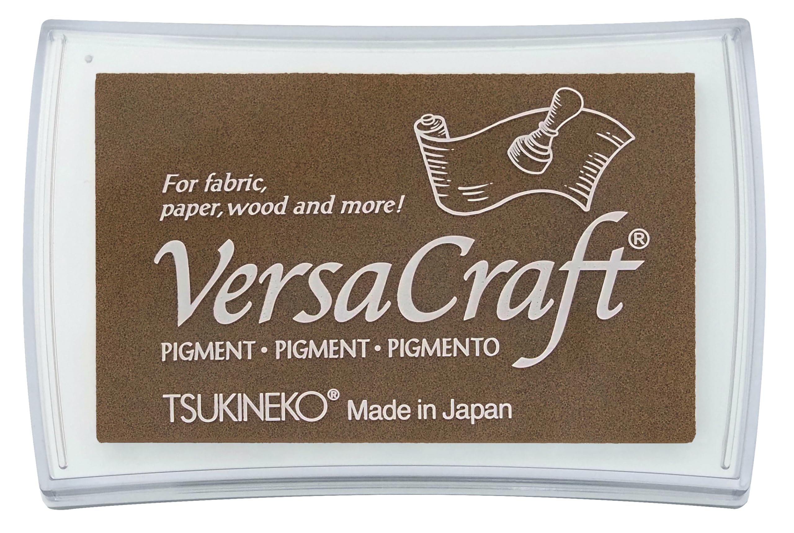 Tsukineko VersaCraft Ink Pad—Café Au Lait