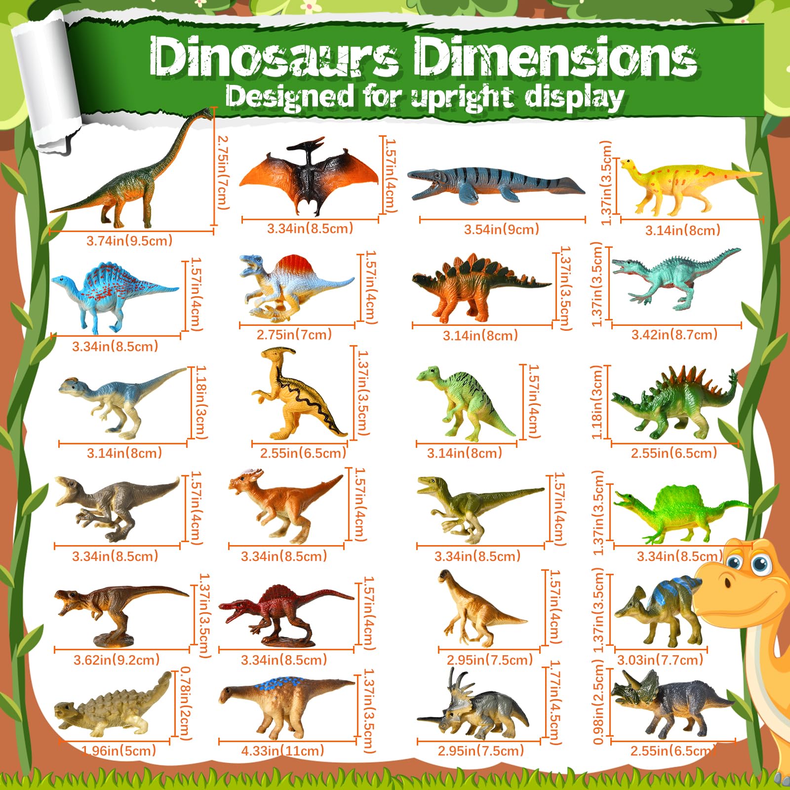 Calendario Avvento Dinosauri 2025 OKYUK - 16 Dinosauri Sorpresa Per Bambini Dai 3 Anni