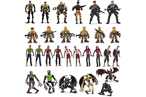 30 PCS Army Figures Playset: Battle-Ready Soldiers for Limitless Imagination