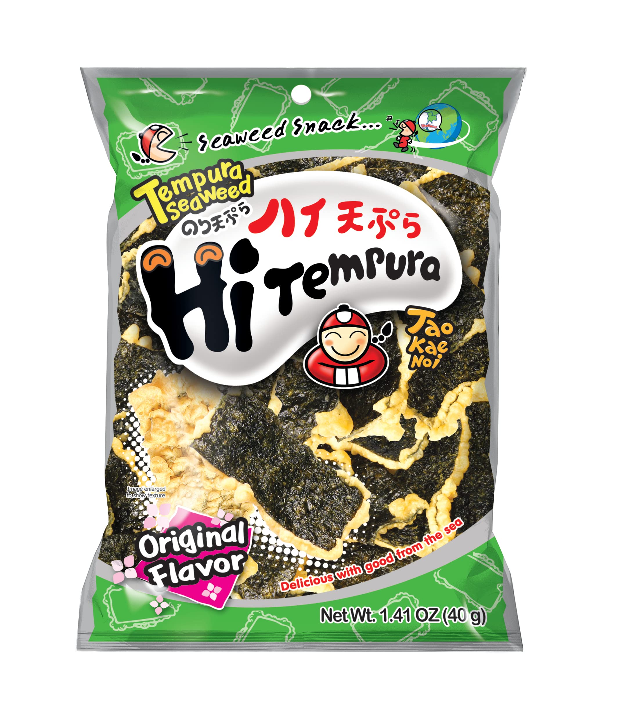 Tao Kae Noi Tempura Seaweed 40G Original Flavour