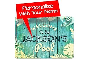 Welcome to Our Cool Pool Sign