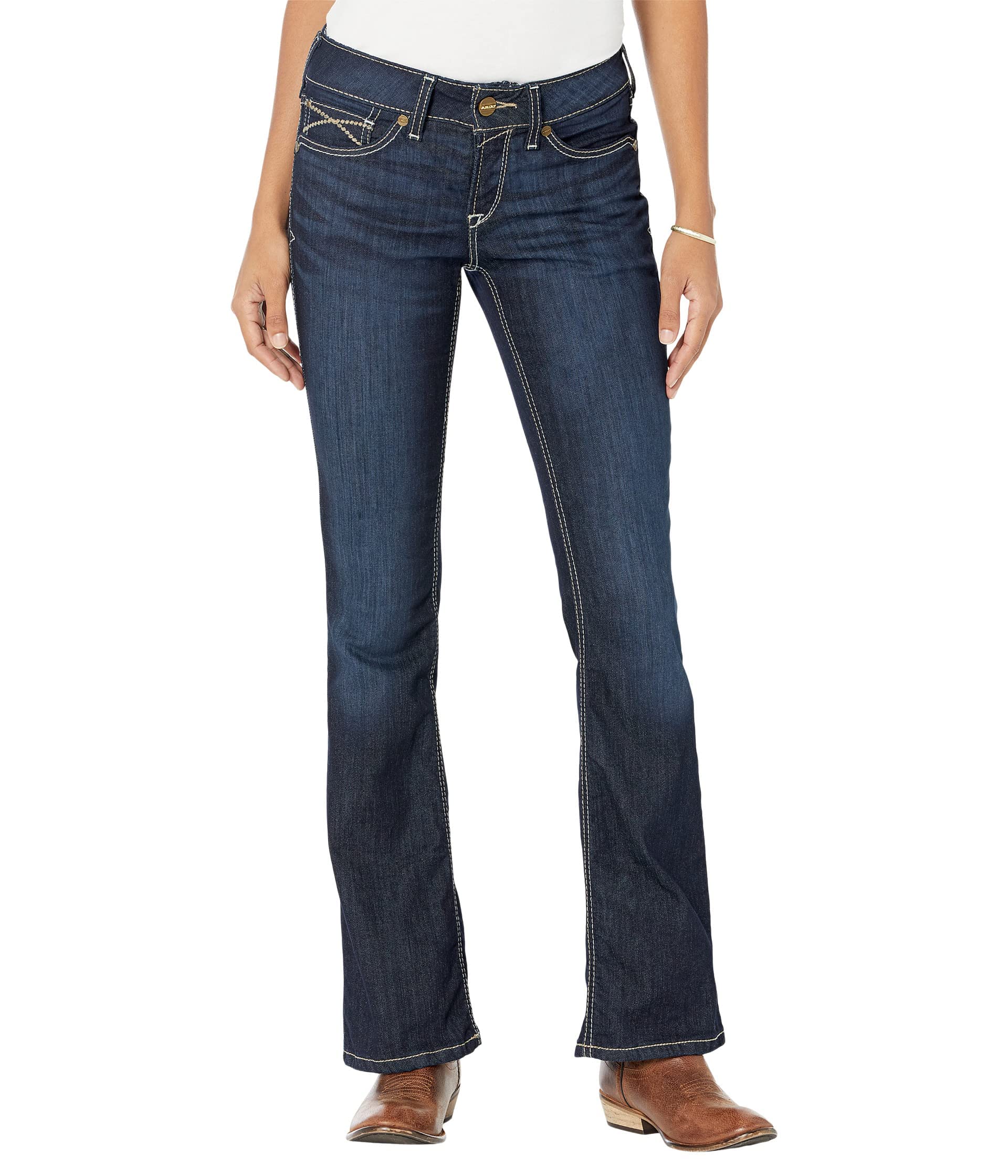 ARIAT Women's R.e.a.l. Perfect Rise Contessa Boot Cut Jean