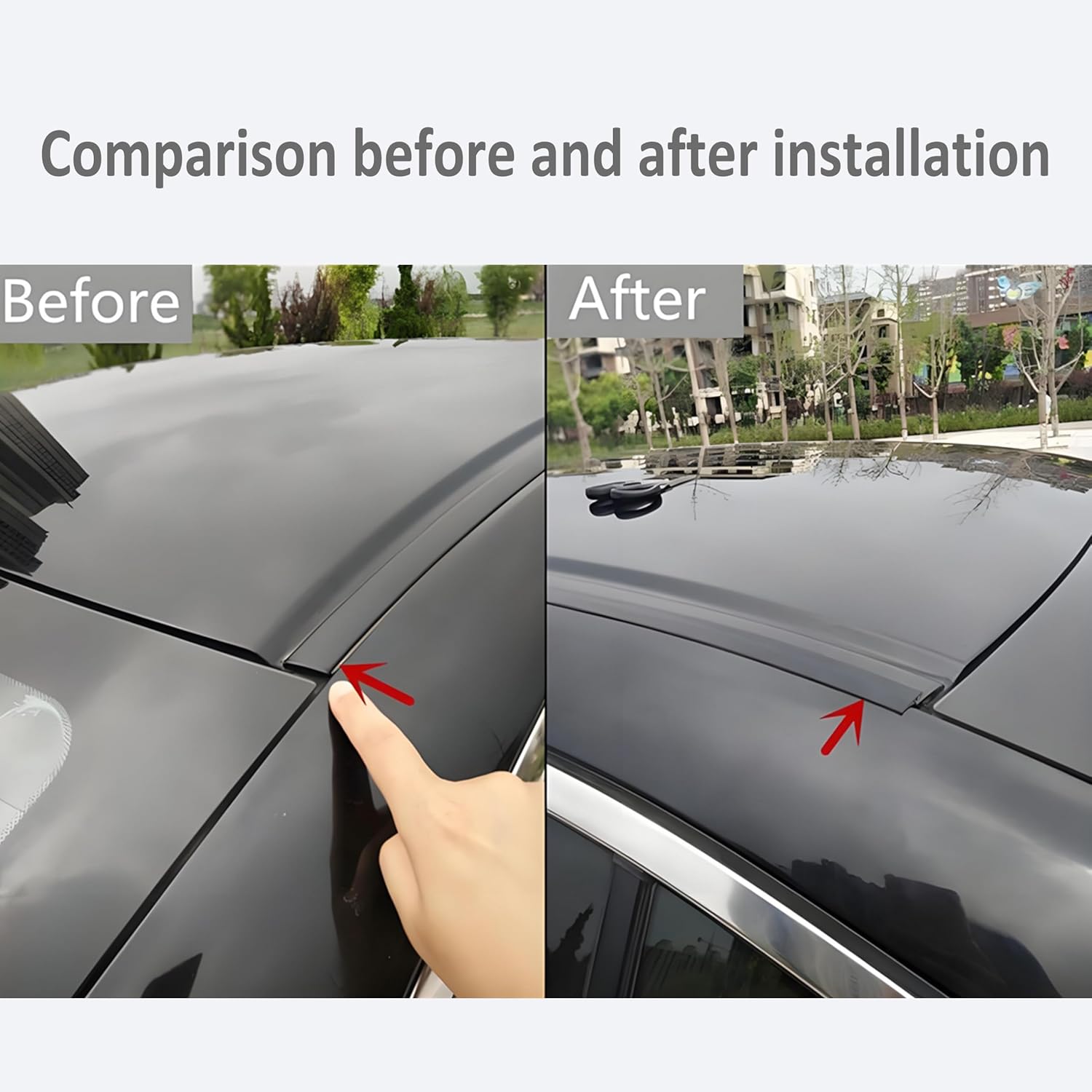 ASTROSYNC 22815954 Sunroof Glass Weatherstrip Seal Compatible with 2007-2018 Cadillac Escalade Chevy Avalanche Silverado 1500 2500 3500 HD Suburban 1500 2500 Tahoe GMC Sierra 1500 2500 3500 HD Yukon