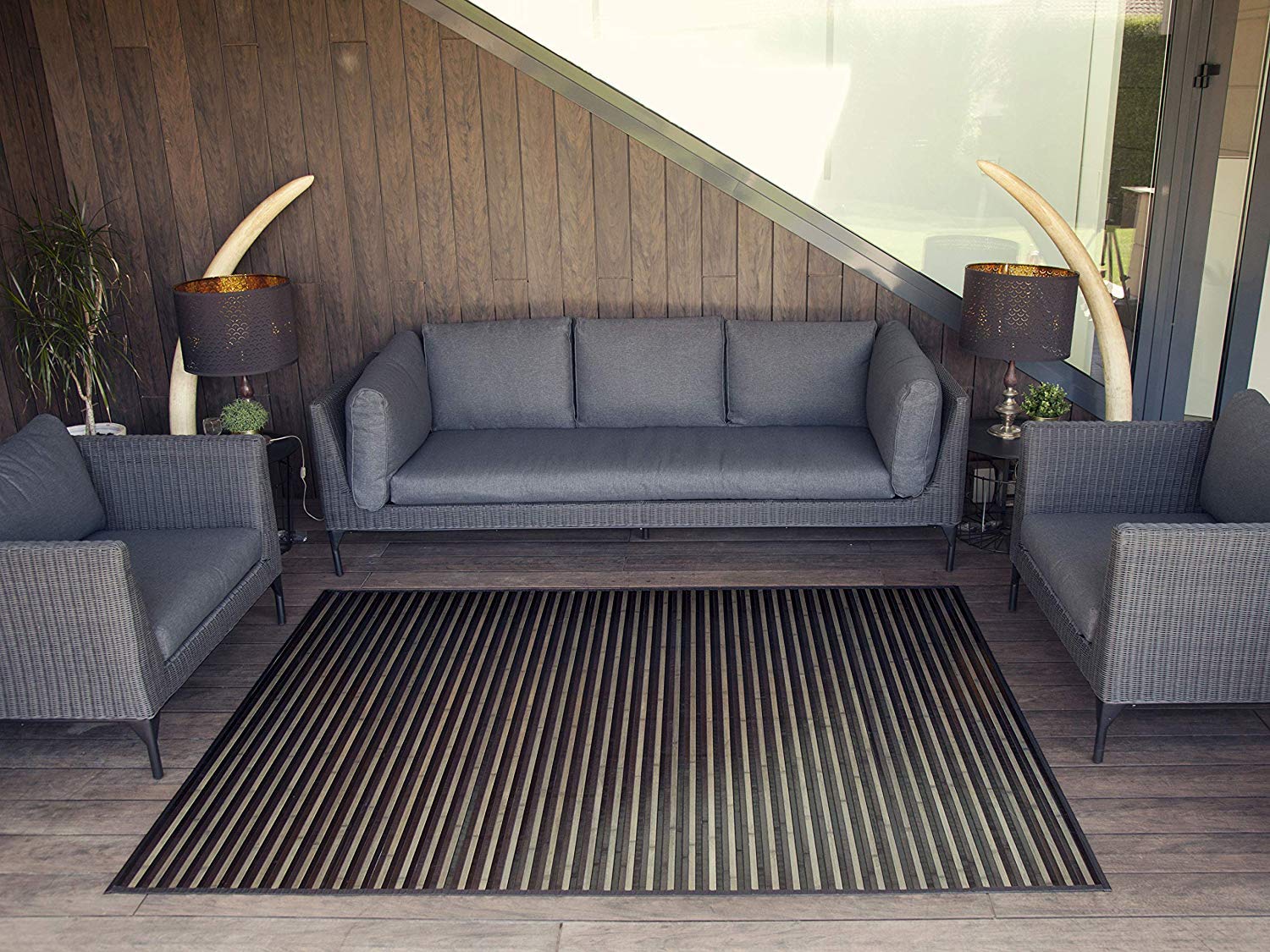 Alfombra exterior para terraza