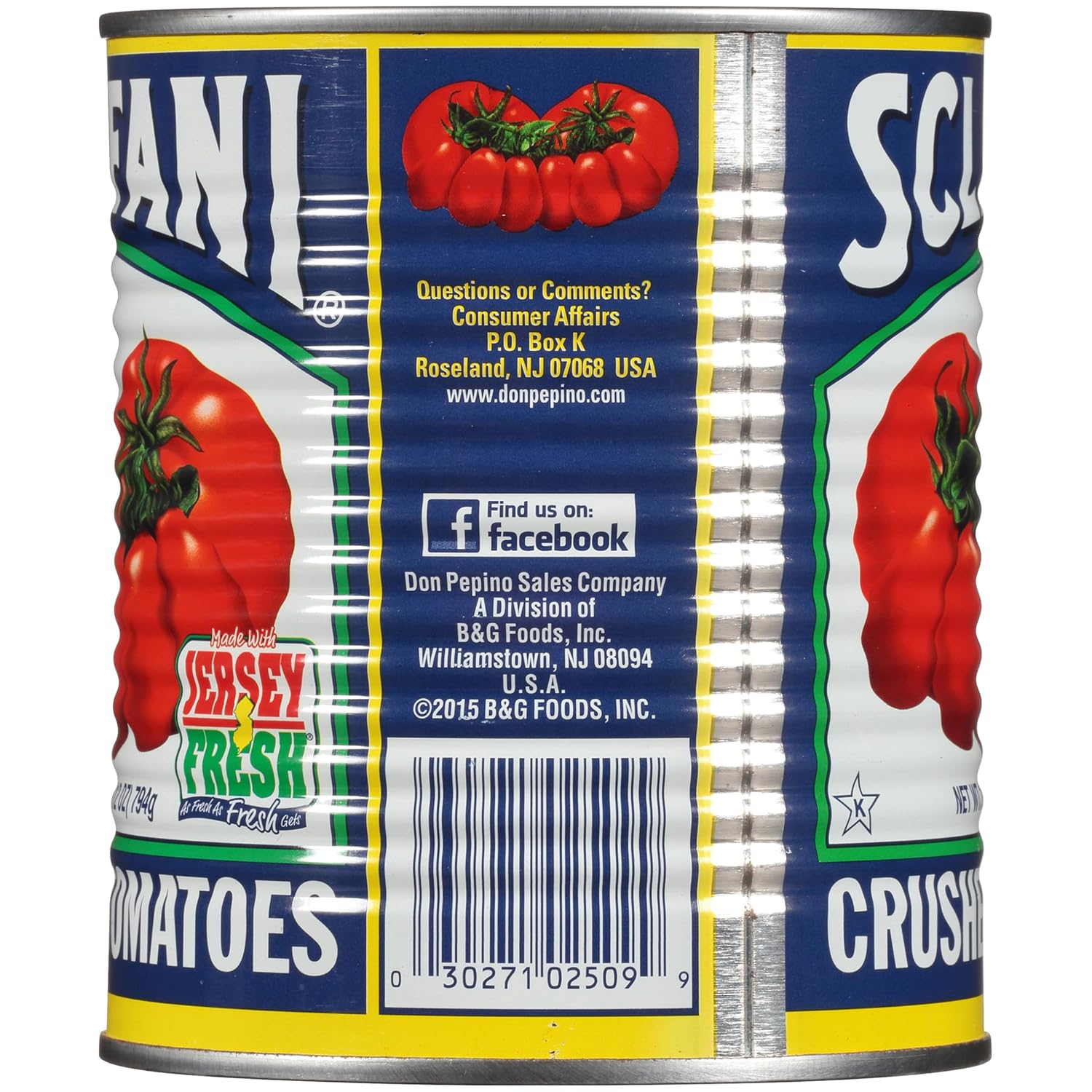 Sclafani Crushed Tomatoes, 28 Ounce (Pack of 12)