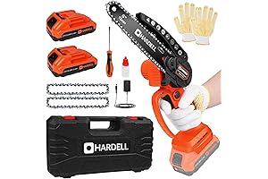 HARDELL 6-inch Brushless Mini Lithium Chainsaw