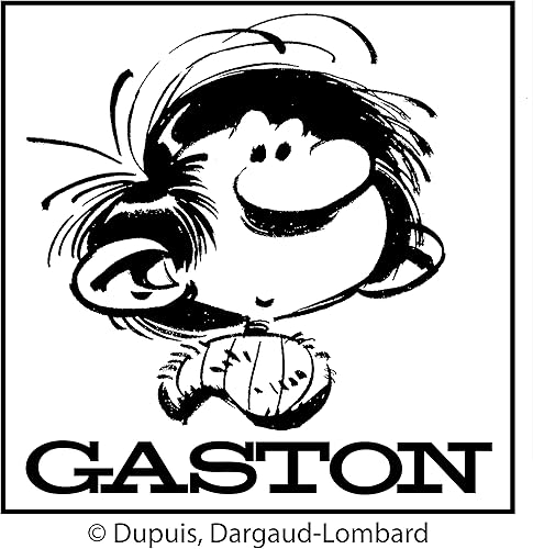 Miniatura 5 de Gaston Lagaffe Diploma de Super Frangin Brother Frérot - Tarjeta de walkie talkie con sobre para niños y hombres