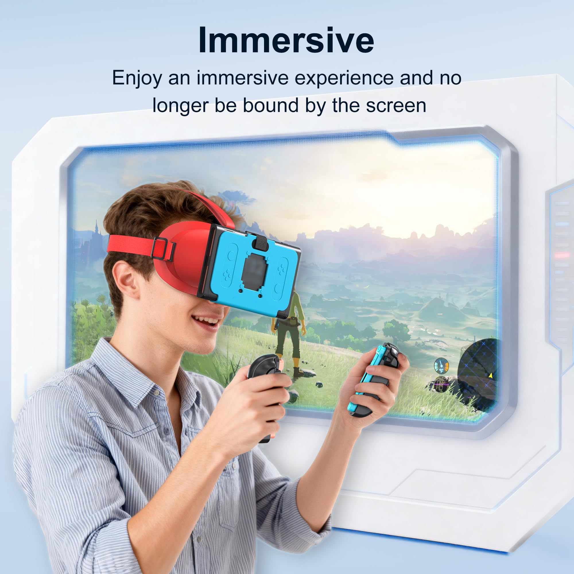 VR Headset for Nintendo Switch 2 (2025), Switch 2 Virtual Reality