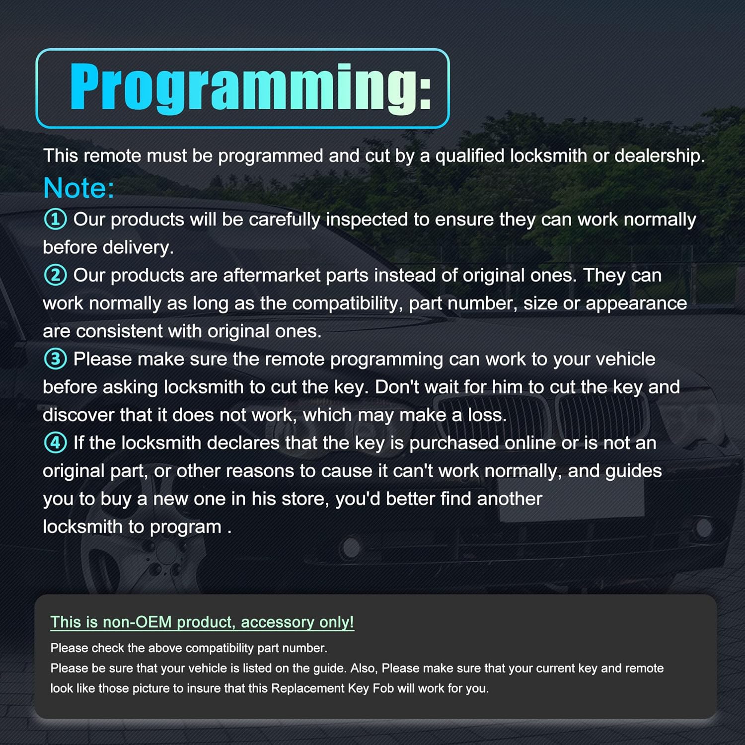 X AUTOHAUX 2pcs 315Mhz LX 8766 S Replacement Smart Proximity Insert Keyless Entry Remote Key Fob for BMW 7 Series 745i 745Li 760i 760Li 2002-2008 - Image 5