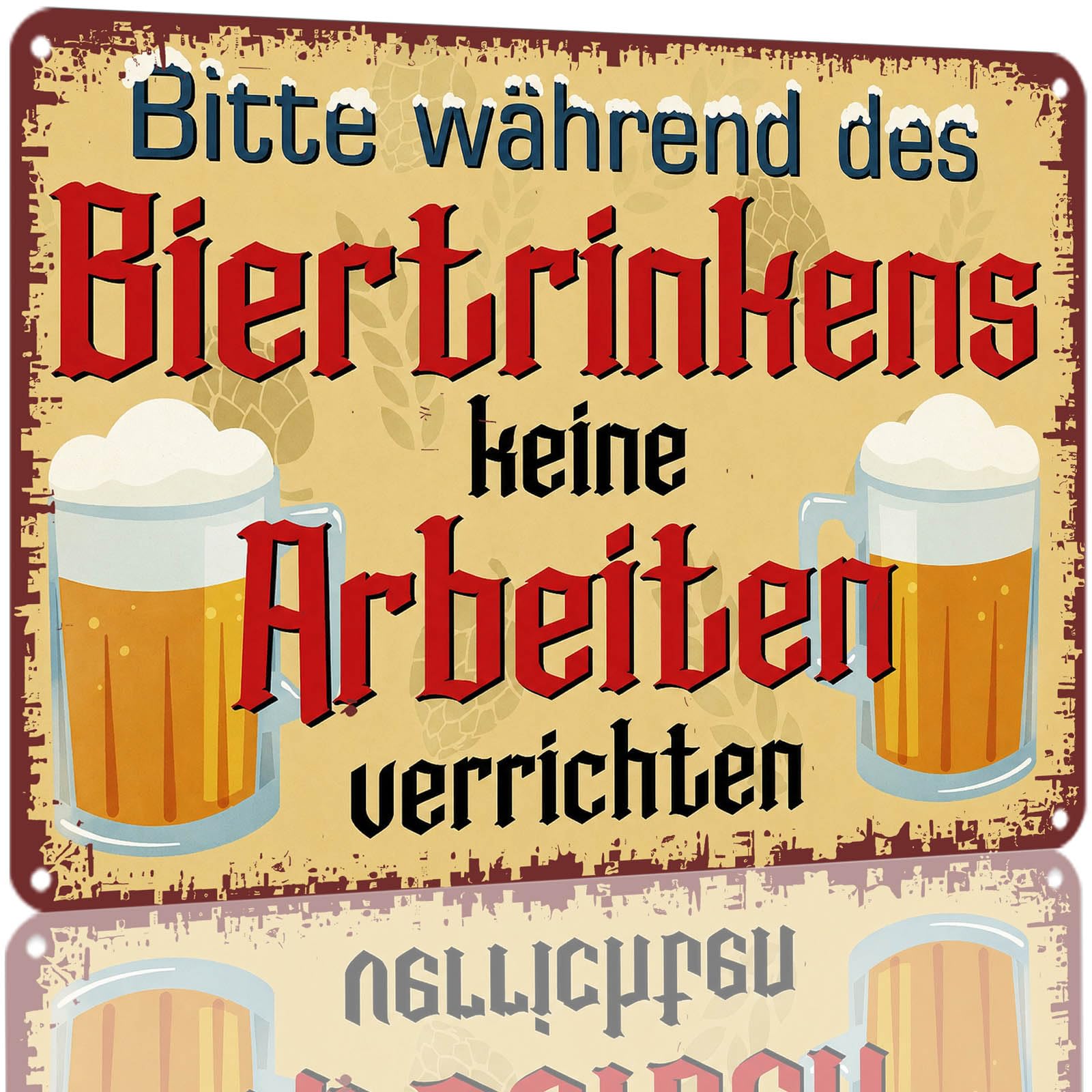 Kwqdozf As Pic Vintage Funny Beer Quote Metal Tin Sign 8X12 Inch Aluminum Retro Wall Decor