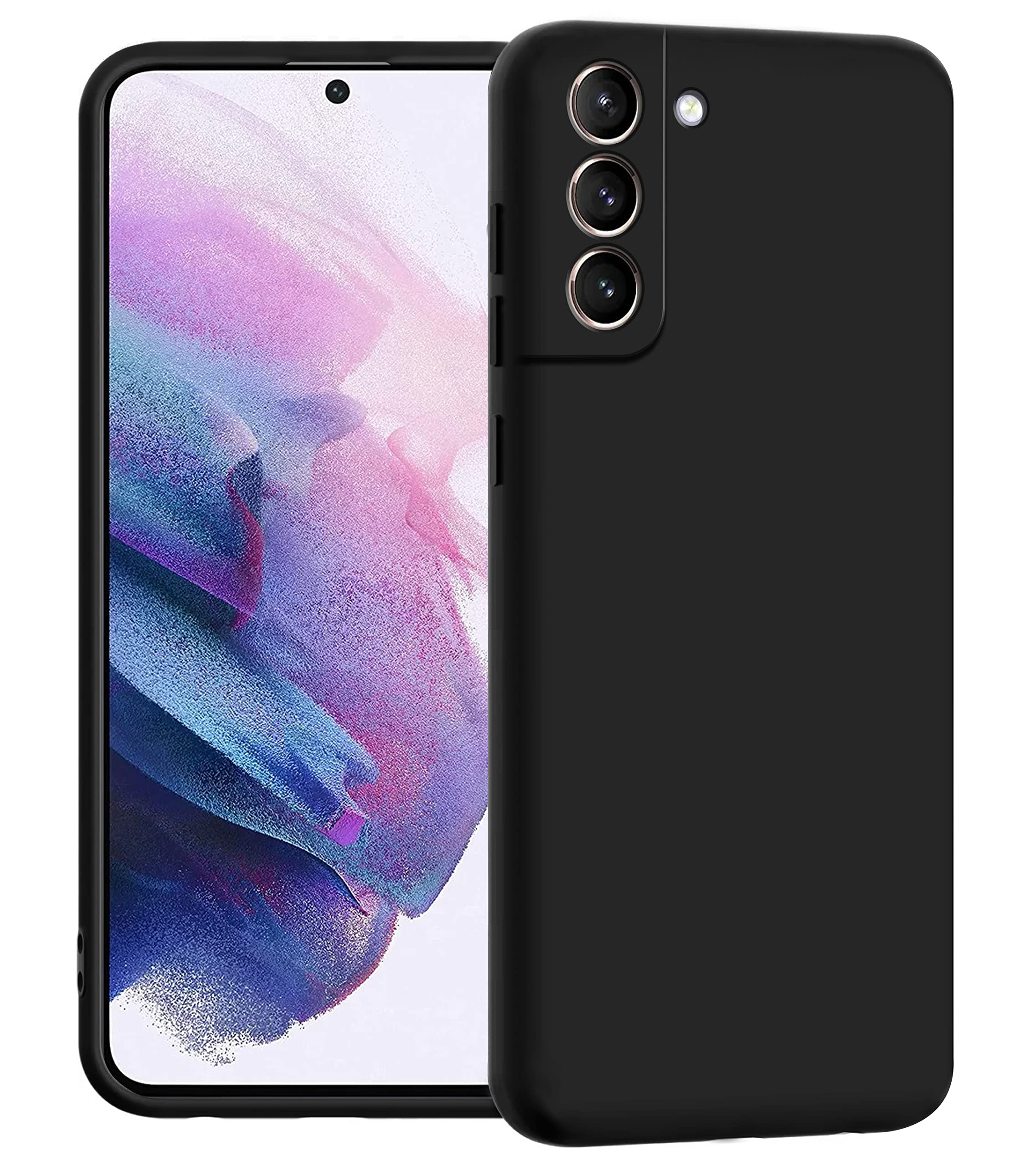 Amazon Brand - Solimo Mobile Cover for Samsung Galaxy S21 (Silicone_Black) (B0BG29KJR5) Amazon Price History, Amazon Price Tracker