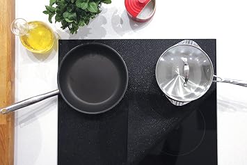 Bake-O-Glide Induction Hob Protector, Original - Standard (590 x 520mm), Black