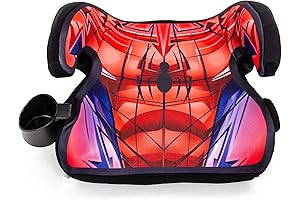 KidsEmbrace Marvel Avengers Spider-Man Backless Booster Car Seat