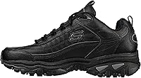 Skechers Men's Energy Afterburn Sneakers - Cushioned Comfort Running Shoes with Shock-Absorbing Support & Breathable Mesh