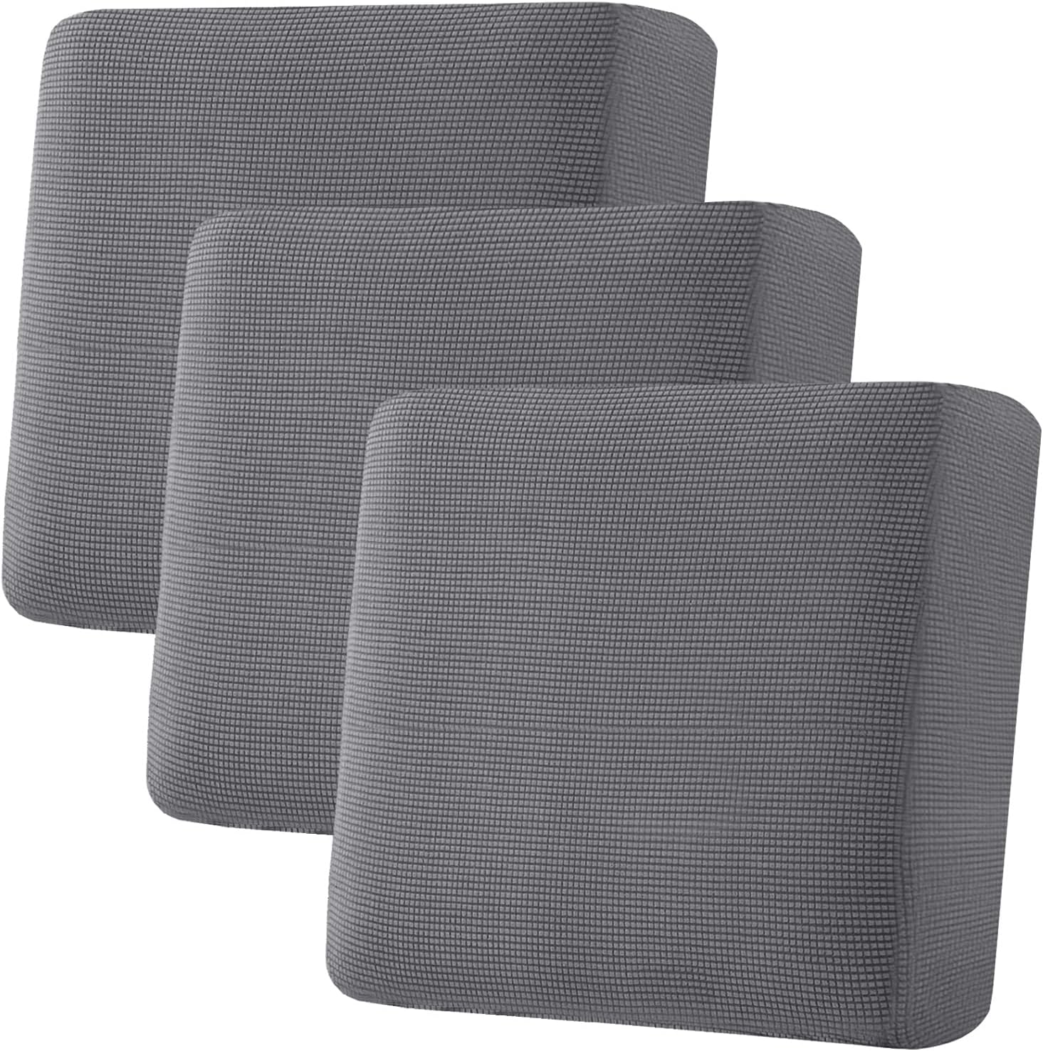 H.VERSAILTEX Super Stretch Individual Seat Cushion Covers, Couch Cushion Covers