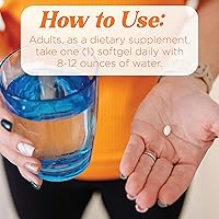 Vista 7 de TransformHQ Vitamina K2 (MK7) (100 mcg) + vitamina D3 (5000 UI) 120 cápsulas blandas, sin gluten y sin OMG