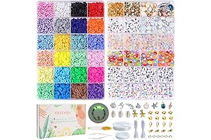 7200 PCS Letter Bracelet Kit by FZIIVQU
