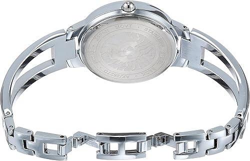 Vista 5 de Anne Klein - Reloj de pulsera con esfera de diamante auténtico para mujer
