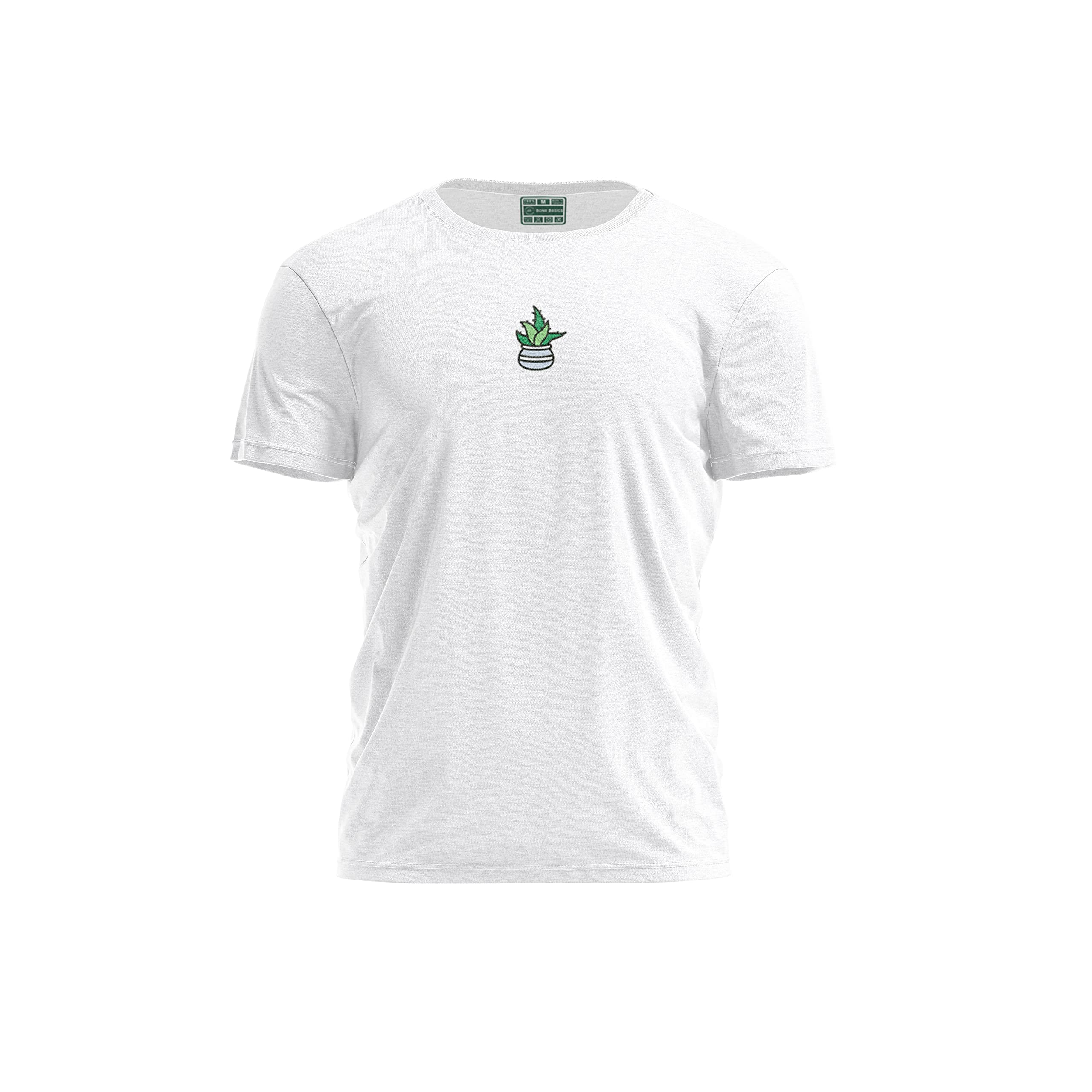 Bona Basics Men's Bftswi-101407-XL T-Shirt, White, XL