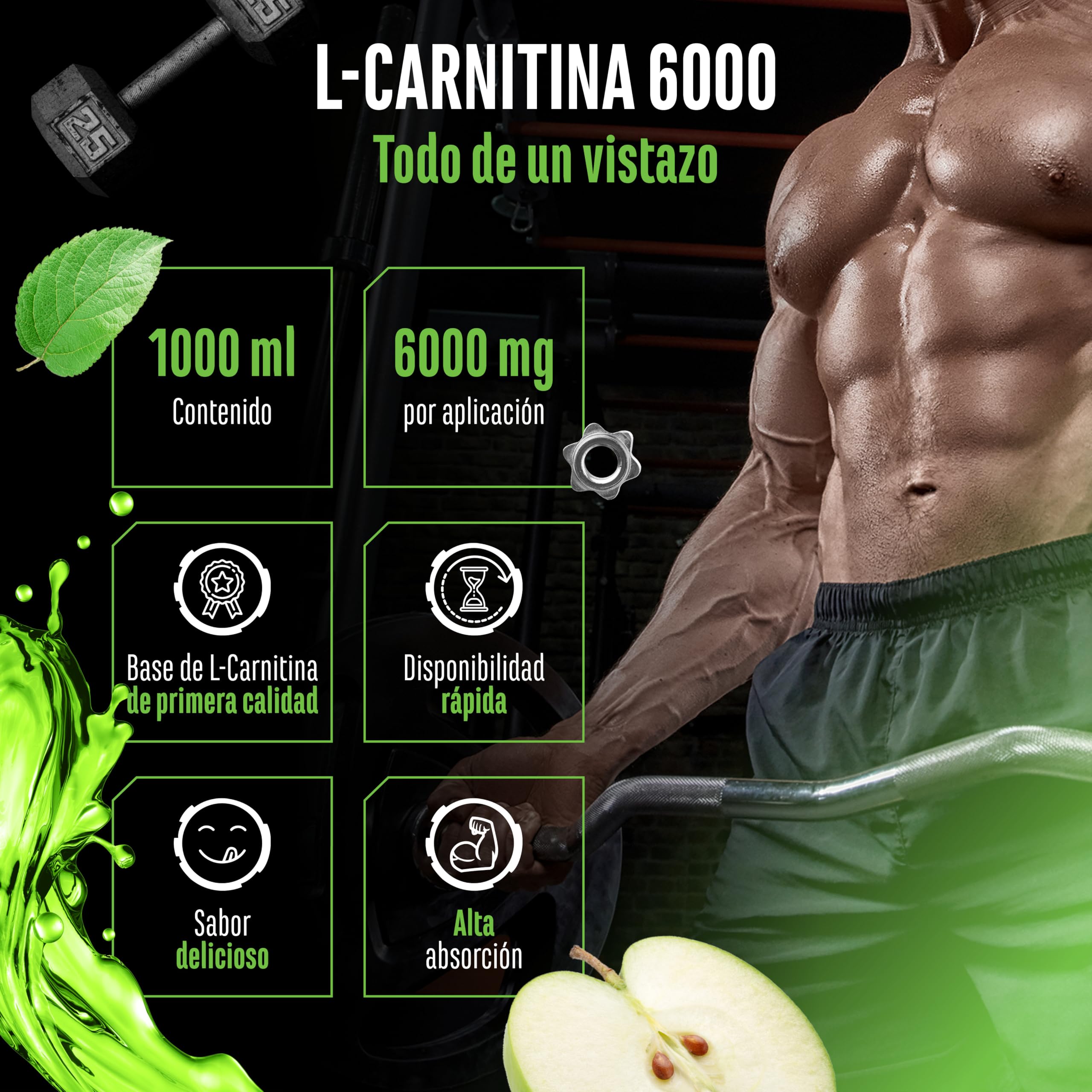 l carnitine 6000 L Carnitine Capsules Platinum L Carnitin X 6000 200 Caps main image 1