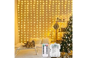 Battery Operated Icicle Lights for Indoor Decor and Ambiance
