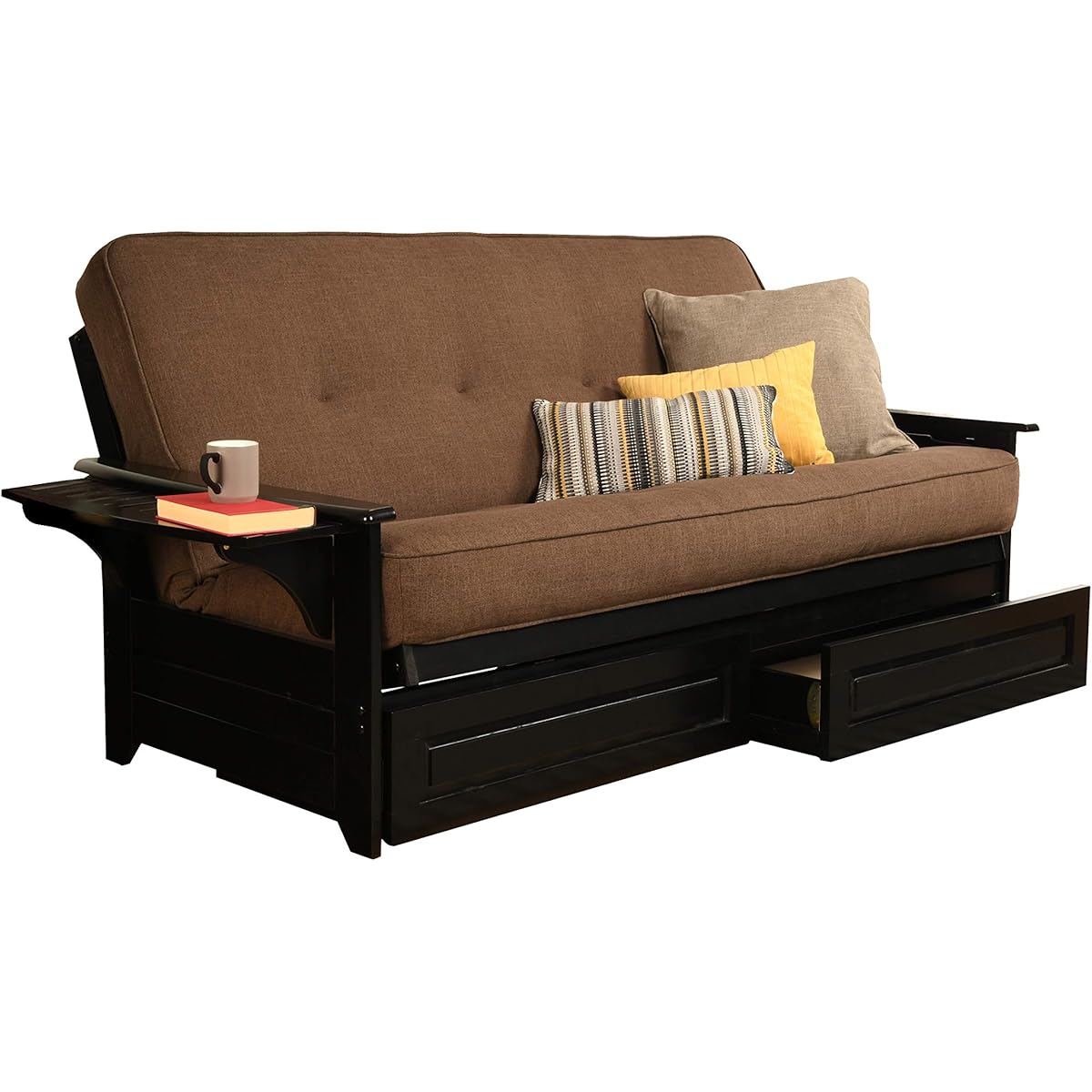 Phoenix Full Futon Bed w/Mattress Package