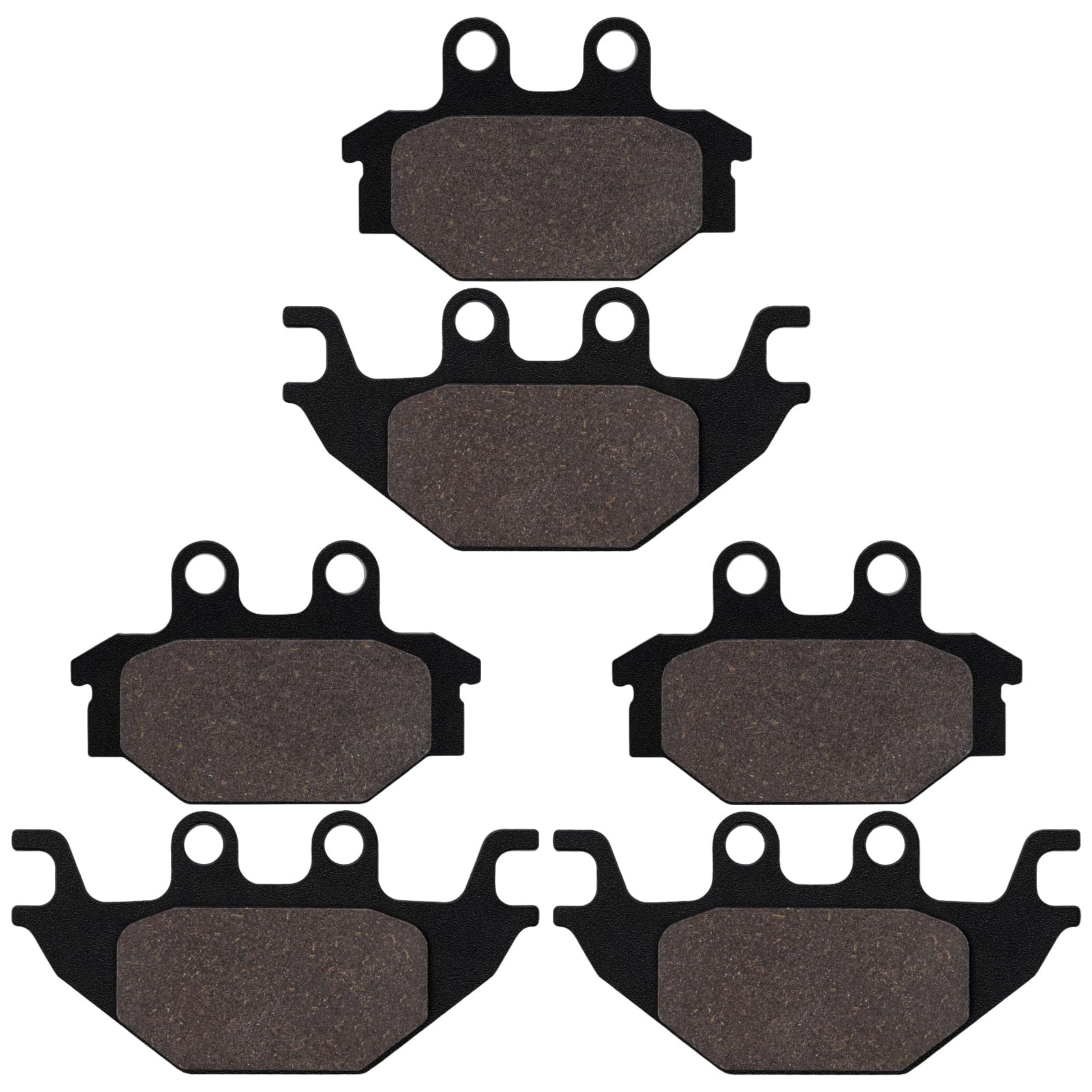 Plaquettes de frein avant/arrière pour SYM Quadlander 300 2007-2010 / KYMCO MXU 250 R 2012 2013 / MXU 300 2005-2014 / MXU 300 R 2010-2013