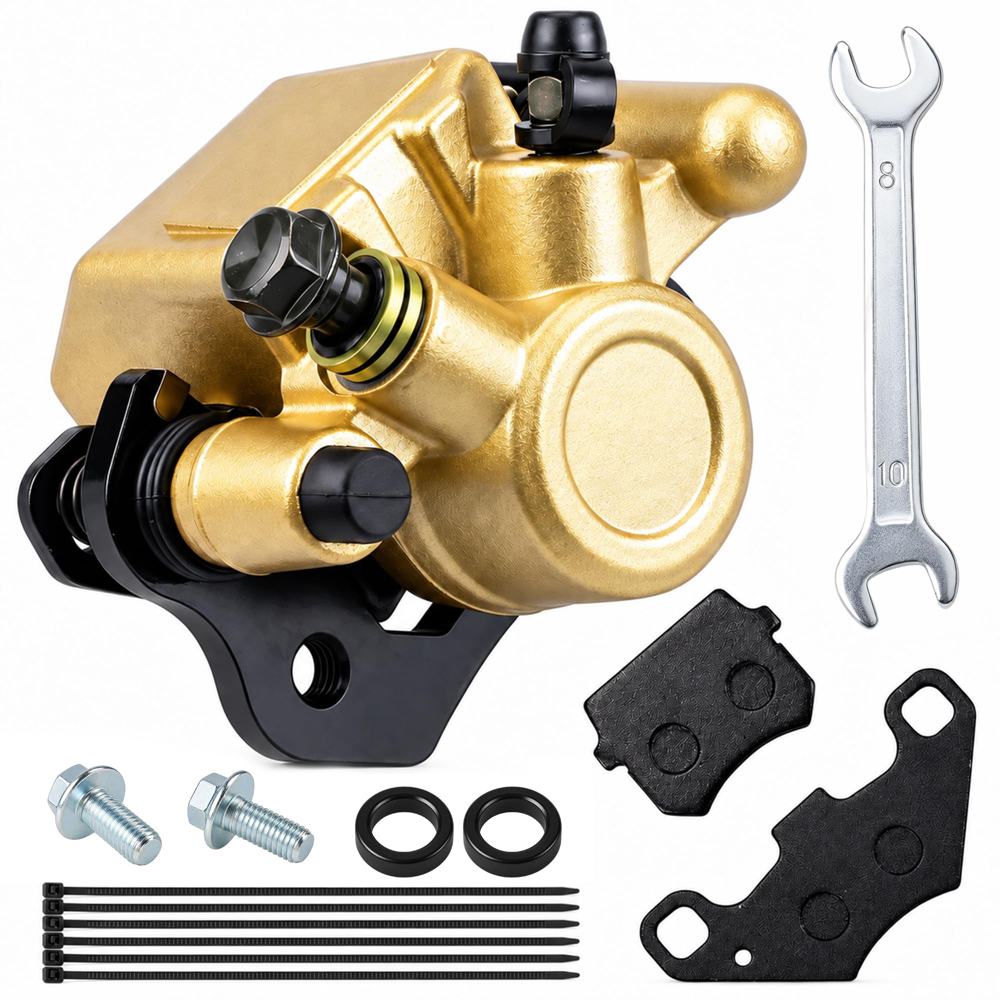 Brake Caliper 110cc 125cc 200cc 250cc 196cc 150cc 6.5HP CTieoleman kt196 yerf dog gx150 Kandi Baja RTK200 Go Kart RTK200Dune Buggy Taotao Roketa Sunl Kazuma Chinese ATV Quad Golden
