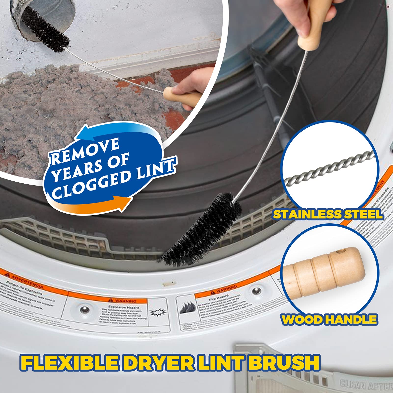 dryer lint brush amazon