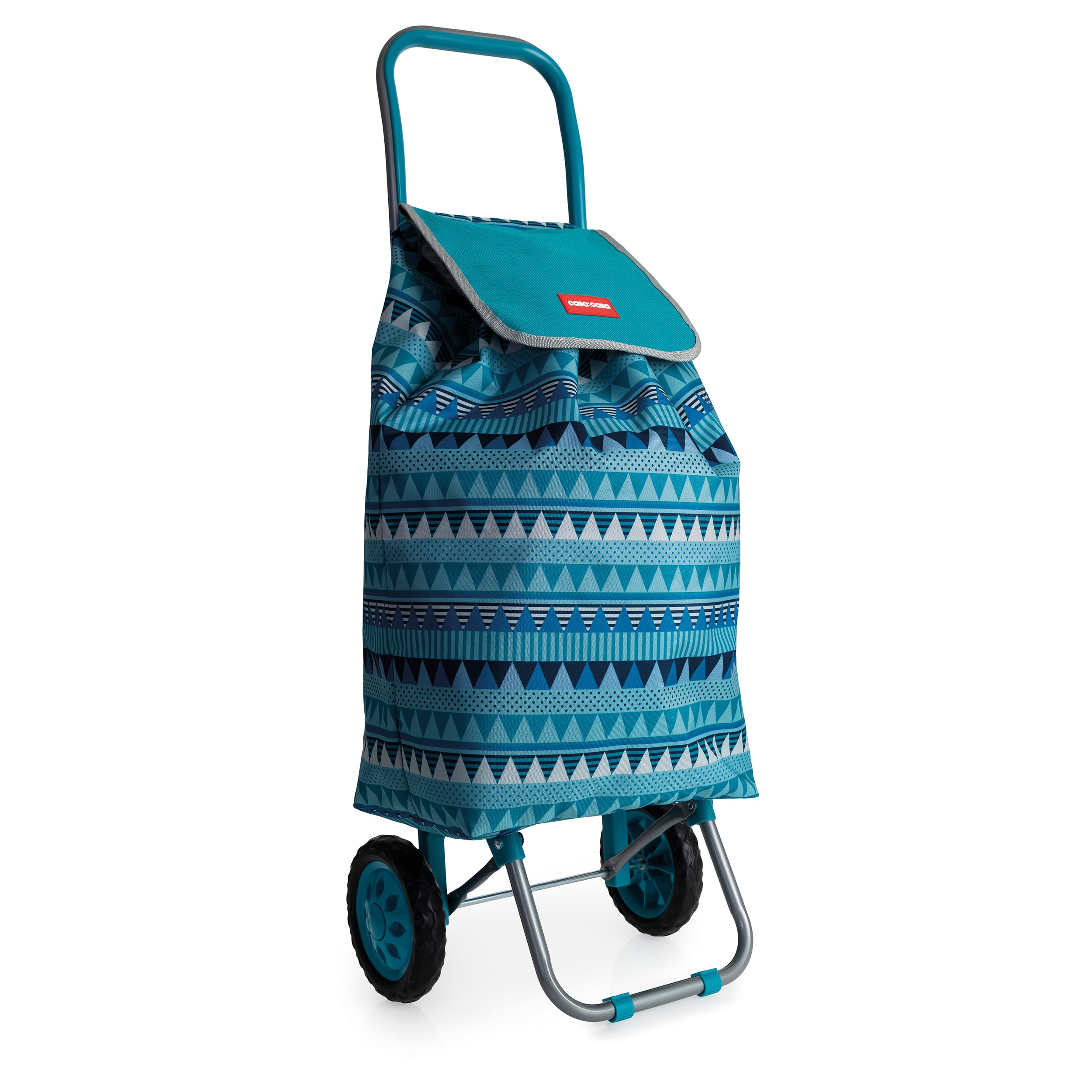 Casa & Casa Phoenix 2 Wheel Shopping Trolley - Blue