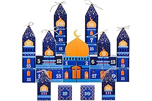 Decorative 30-Day Ramadan Countdown Calendar Boxes for Eid Celebrations