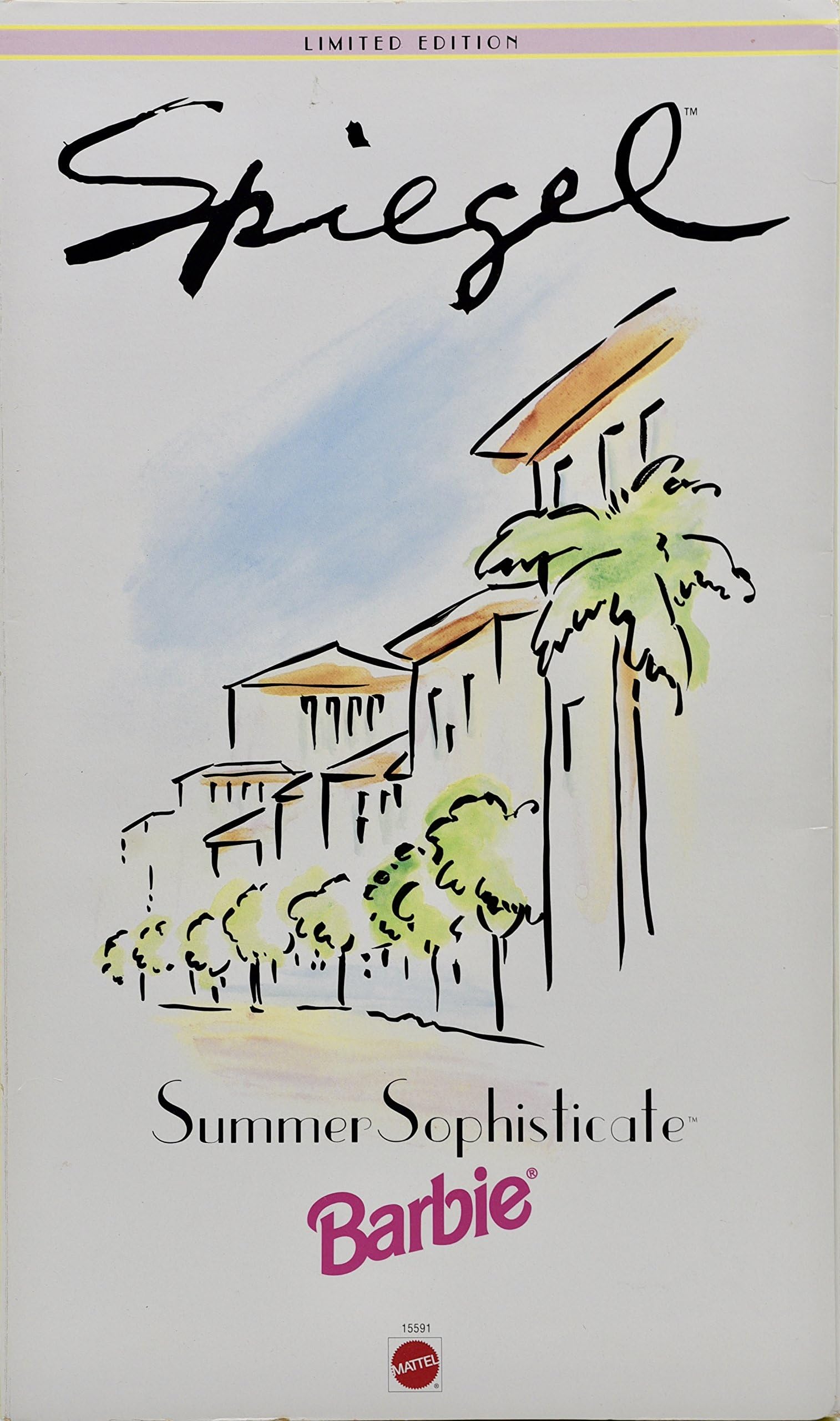 Mattel Summer Sophisticate Barbie Doll - Limited Edition Spi