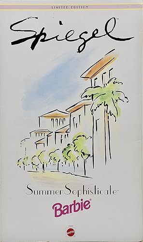 Mattel Muñeca Barbie sofisticada de verano - Edición limitada exclusiva de Spiegal