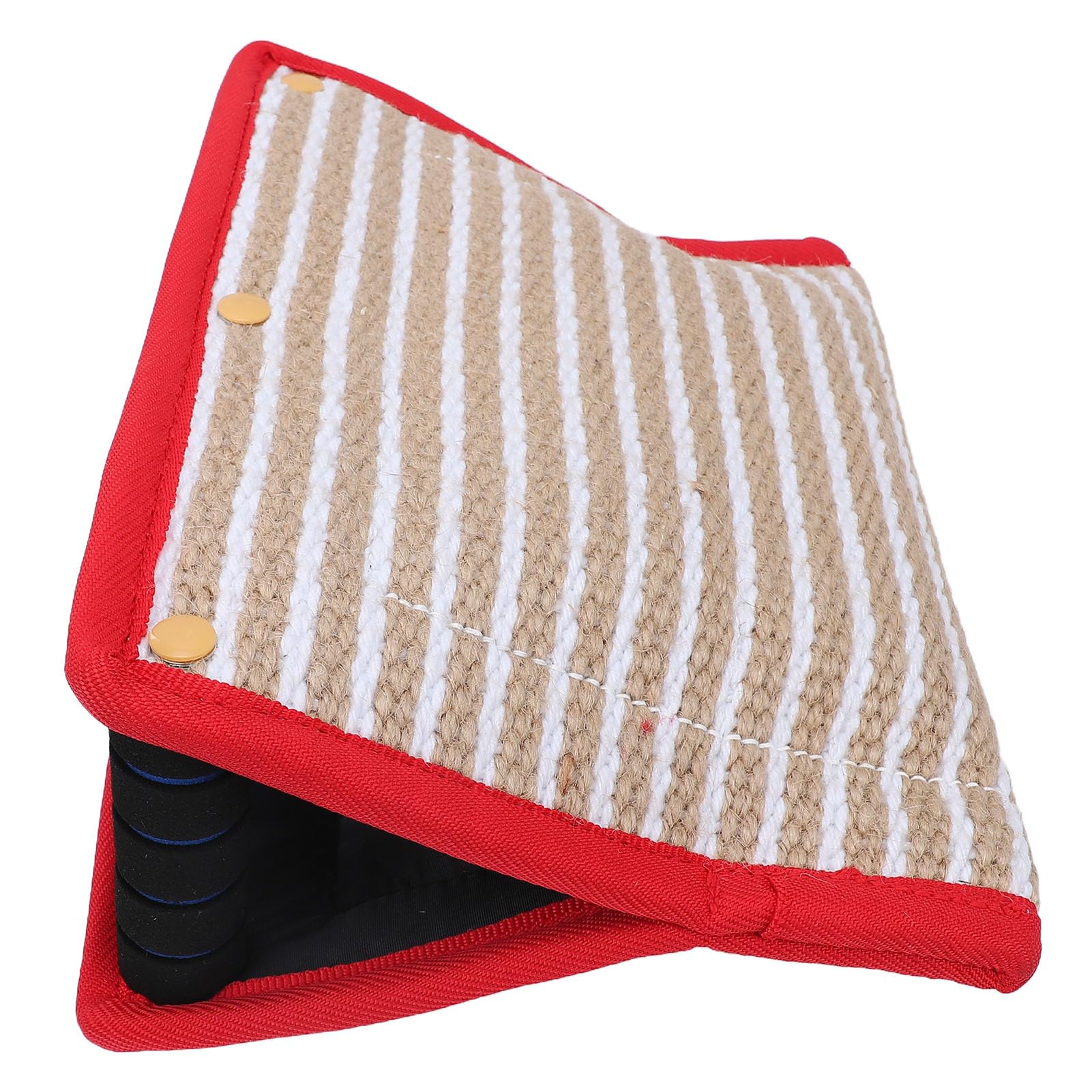 SIXRUN Almohada para Morder de, Juguete de Yute para Tirar, Almohada de Entrenamiento de Mordida Engrosada con Ergonómico para Obediencia Al Aire Libre, Ejercicio Interactivo de Tira y Afloja para