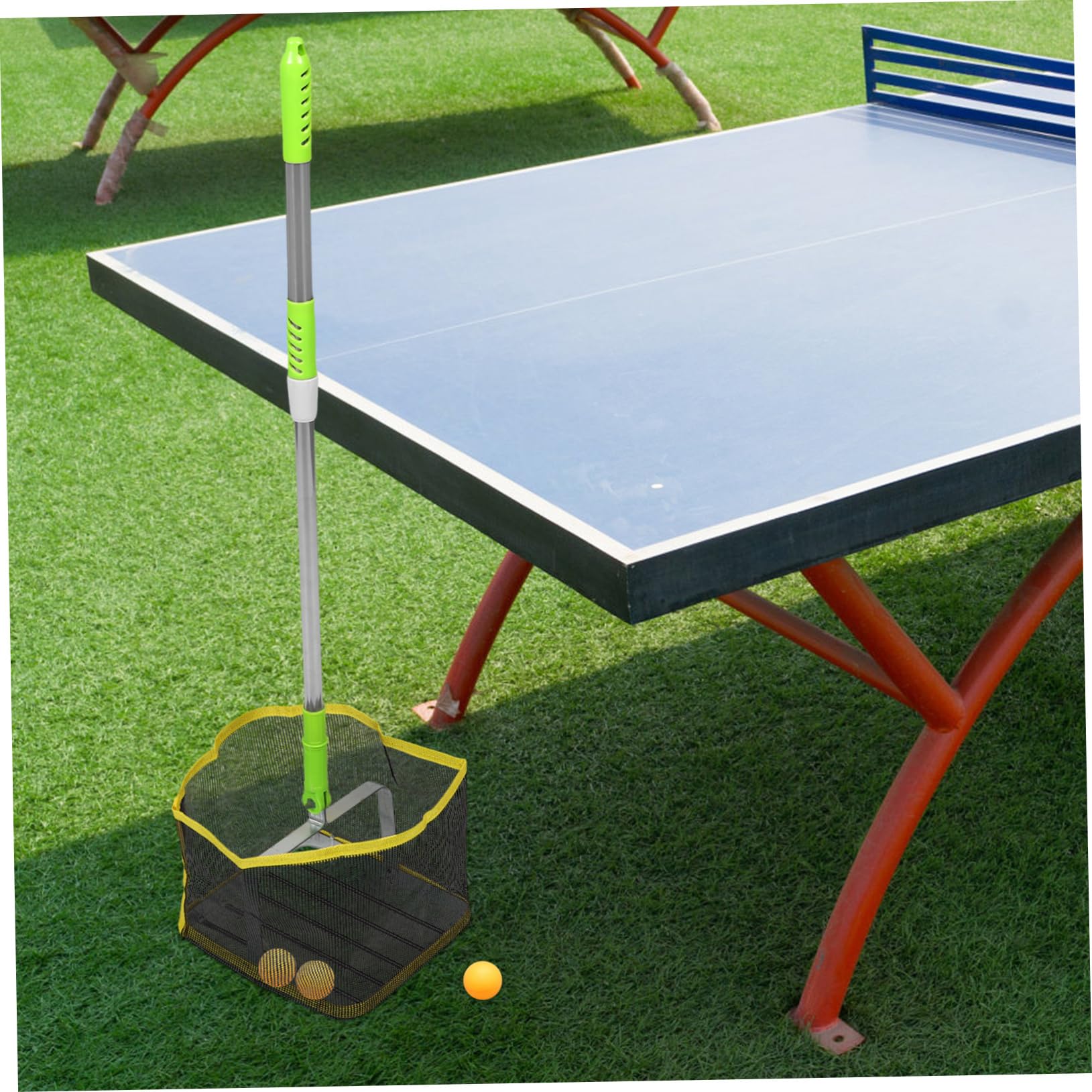 Recogedor Largo Mango de Tenis Portátil de Mesa Balones