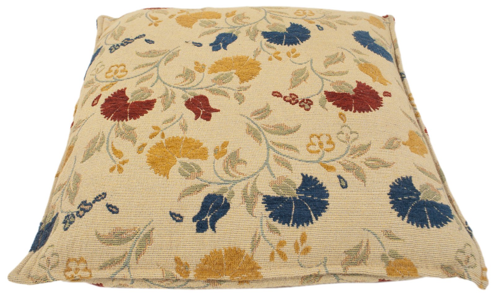 Galleriafarah1970 Teppich Kissen Beige Quadratisches Peking China 40x40 cm
