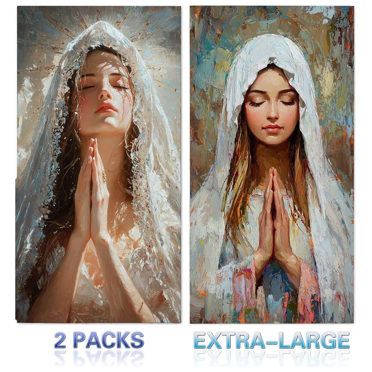 Toalla Playa 100 x 200 cm, Juego de 2 Toallas Microfibra Grande de Secado Rápido, Absorbente, Compacto, Toalla de BañO Sin Arena Verano Manta de Playa Mujer para Gimnasio Baño Regalo (Virgen) H-880