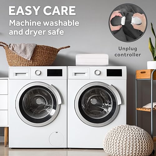 Miniatura 9 de Sunbeam Almohadilla impermeable para colchón., Algodón, Blanco, Completo