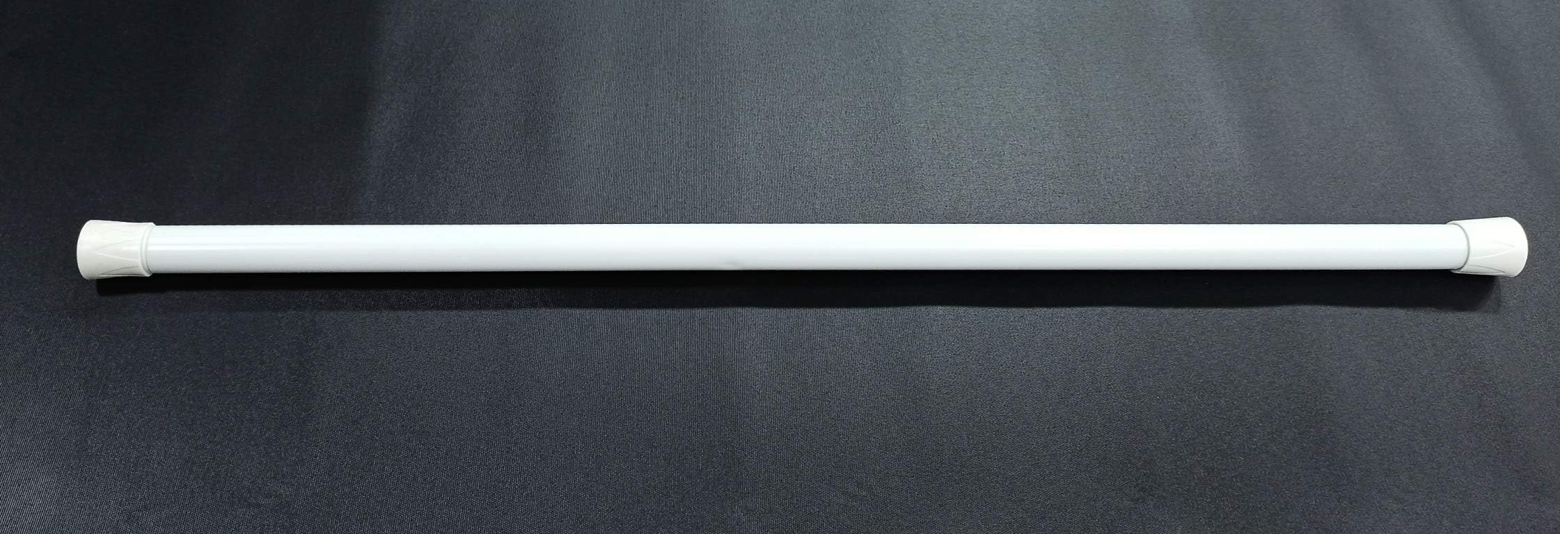 AmazonBasics Adjustable Shower Curtain Tension Rod (3654", Nickel