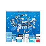Neutrogena 7 Days of Skincare Set ($56.00 Value), Daily Skin Care Essentials - Face Wash, Facial Moisturizer, Makeup Remover Wipes, Pimple Patches & More, 7 Full & Travel Size Toiletries